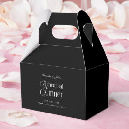Moderne Chic Probediner Dank Je Wel Bedankdoosjes