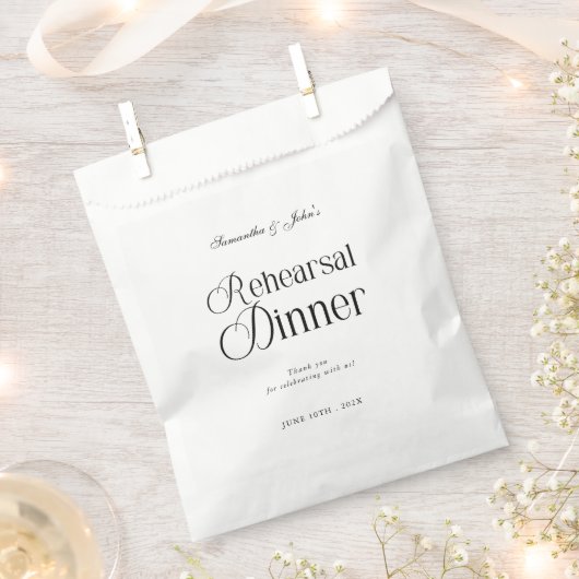 Moderne Chic Probediner Dank Je Wel Bedankzakje (Geknipt)