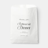 Moderne Chic Probediner Dank Je Wel Bedankzakje (Voorkant)