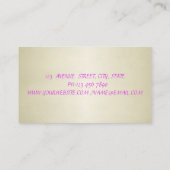 Moderne Chic Professioneel - Make-up & haarstyling Visitekaartje (Achterkant)