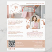 Moderne Chic Professionele Huisreinigingsmarketing Flyer (Voorkant)
