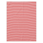 Moderne Chic Red White Stripes Pattern Tafelkleed (Voorkant)