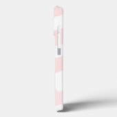 Moderne Chic Roze Waterverf Strepen Case-Mate iPhone Case (Achterkant / Links)
