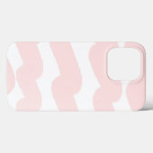 Moderne Chic Roze Waterverf Strepen Case-Mate iPhone Case (Achterkant (horizontaal))