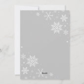 Moderne chic script Kerstwensen één foto Feestdagenkaart (Achterkant)