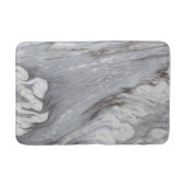 moderne chic simpel minimalistisch witte grijze ma badmat (Voorkant)