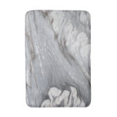 moderne chic simpel minimalistisch witte grijze ma badmat (Voorkant Verticaal)