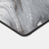 moderne chic simpel minimalistisch witte grijze ma bureaumat (Hoek)