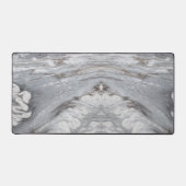 moderne chic simpel minimalistisch witte grijze ma bureaumat (Voorkant)