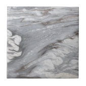 moderne chic simpel minimalistisch witte grijze ma tegeltje (Voorkant)