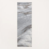 moderne chic simpel minimalistisch witte grijze ma yogamat (Voorkant)