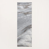 moderne chic simpel minimalistisch witte grijze ma yogamat (Achterkant)