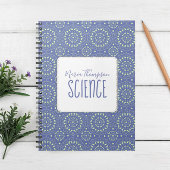 Moderne chic Simple Student heeft Periwinkle Blue Notitieboek