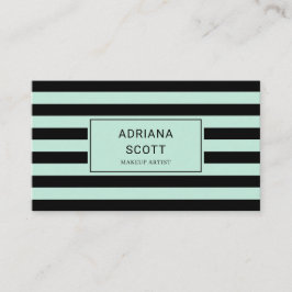 Moderne Chic Streep Beauty Professional Visitekaartje