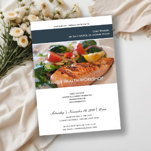 MODERNE CHIC TRENDY FOTOWERKPLAATS EVENEMENT INVIT KAART