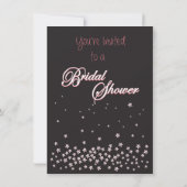 Moderne Chic Vrijgezellenfeest Cocktail Party nodi Kaart (Achterkant)