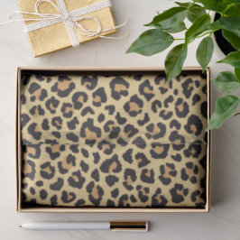 Moderne Chic Wilde Dieren Luipaard Dierprint Patro Tissuepapier