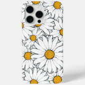 Moderne chicke sierlijke madeliefjes bloempatroon Case-Mate iPhone case (Achterkant)
