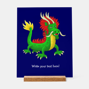Moderne Chinese Draak Acryl Bord