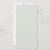 Moderne Chinese minimalistische legante olifantenb Save The Date (Achterkant)