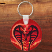 Moderne Chinese Nieuwjaarsslang 2025 BRK02 Sleutelhanger (Voorkant)