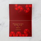 Moderne Chinese Nieuwjaarsslang 2025 GCb Feestdagen Kaart (Binnen)