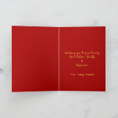 Moderne Chinese Slang Jaar 2025 VGC1c Feestdagen Kaart (Binnen)