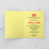 Moderne Chinese Trouwkaart Aankondiging (Binnen)