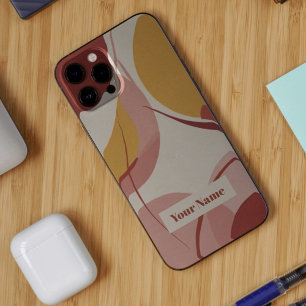 Moderne chique Abstracte cirkels kleur minimalisti Case-Mate iPhone Case