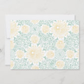 Moderne chique boho bloemig zoet 16 verjaardag fot kaart (Achterkant)