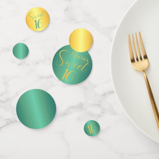 Moderne chique Boho bloemig zoet 16 verjaardagsfee Confetti (Groep)