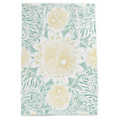 Moderne chique Boho bloemig zoet 16 verjaardagsfee Medium Cadeauzakje (Achterkant)