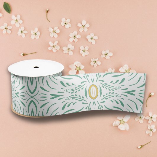 Moderne chique Boho bloemig zoet 16 verjaardagsfee Satijnen Lint