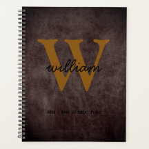 Moderne chique bordeauxrode leren script taupe mon