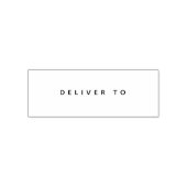 Moderne chique bruiloft te leveren aan  zelfinktende stempel (Design)