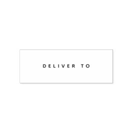 Moderne chique bruiloft te leveren aan  zelfinktende stempel