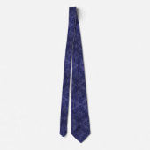 Moderne, chique design in donkerblauw, glinsterend stropdas (Achterkant)