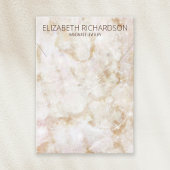 Moderne chique elegante luxe glam sieraden display visitekaartje