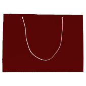 Moderne chique elegante maroon goud gelukkige vaka groot cadeauzakje (Achterkant)