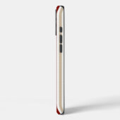Moderne chique gestreept Case-Mate iPhone case (Achterkant / Links)