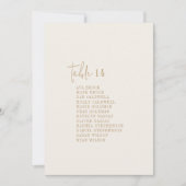 Moderne chique  gouden zitgrafiek Kaarten (Voorkant)