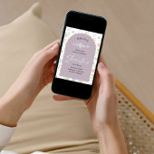 Moderne chique kleine wilde bloem 1e verjaardag kaart