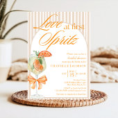 Moderne chique liefde bij eerste Spritz Vrijgezell Kaart