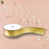 Moderne Chique Metallic Geel/Goud Satijnen Lint