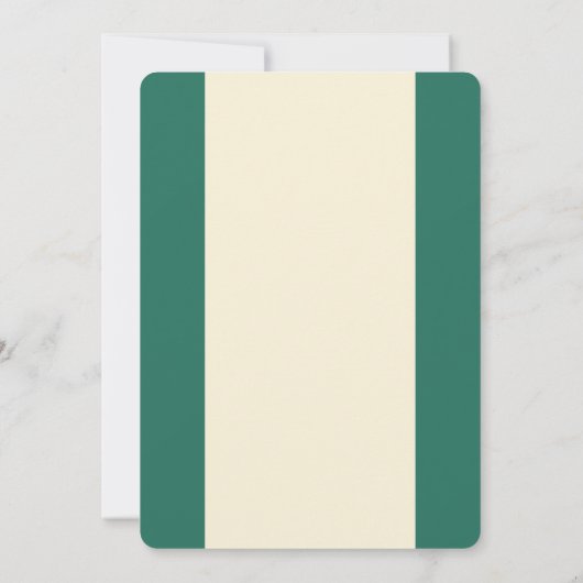 Moderne chique mooie bruiloft kaart (Achterkant)