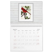 Moderne chique stijlvolle Waterverf Birds Kalender (Mar 2026)