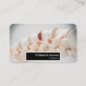 Moderne chiropractor Wervelkolom dichtbij Visitekaartje (Voorkant)