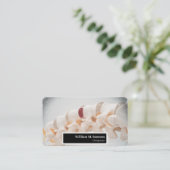 Moderne chiropractor Wervelkolom dichtbij Visitekaartje (Staand voorkant)