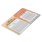 Moderne Christelijke dagblad voor vrouwen Notitieblok (Schuin)