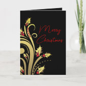 Moderne Christelijke kerst Feestdagen Kaart (Voorkant)